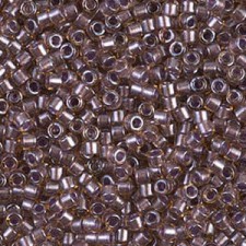 Miyuki delica Beads 11/0 - Sparkling cinnamon lined topaz DB-912
